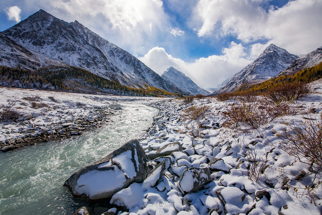 Республика алтай климат. Ледник Аккем. Река Аккем. Алтай Аккем. Гора Белуха горный Алтай зима.